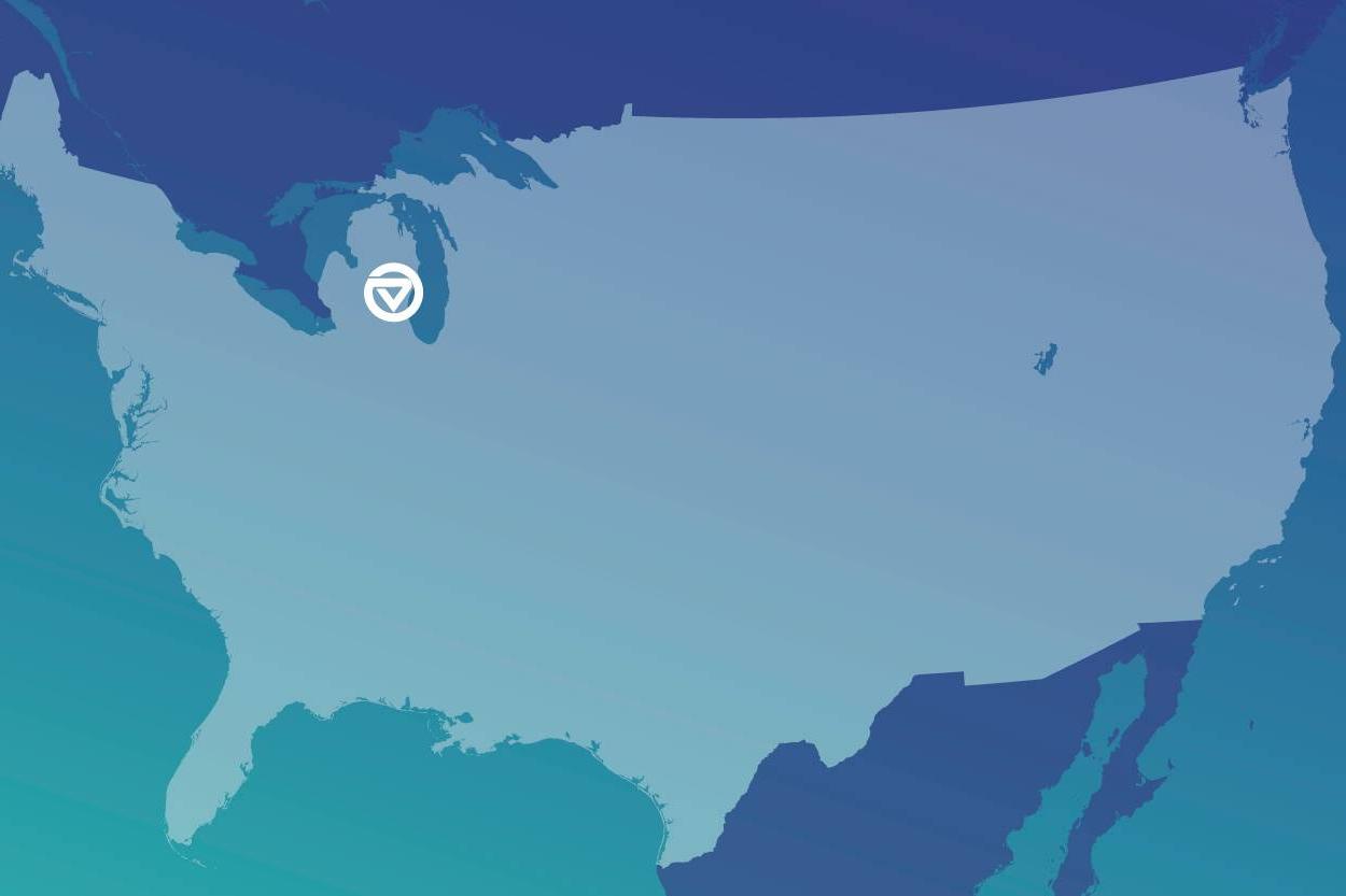 Grand Valley State University is located in Allendale, Michigan, just two and a half hours from Detroit, Michigan, and three hours from Chicago, Illinois.